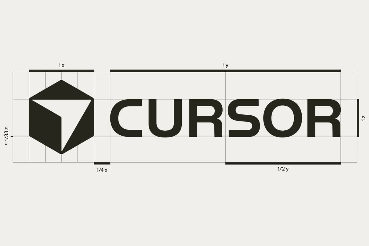 Cursor brand identity by Kimera