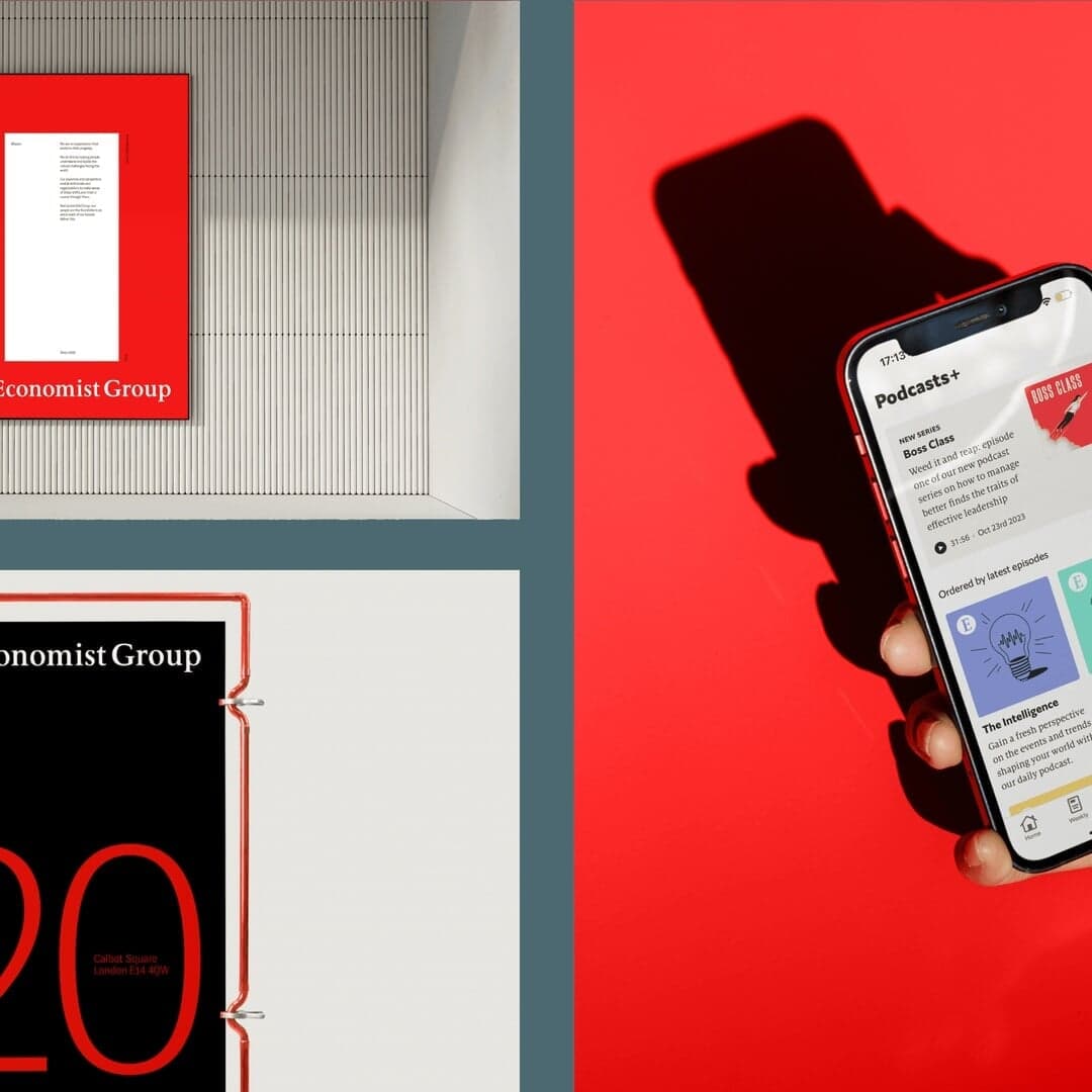 Brand Strategy And Design System For The Economist Group