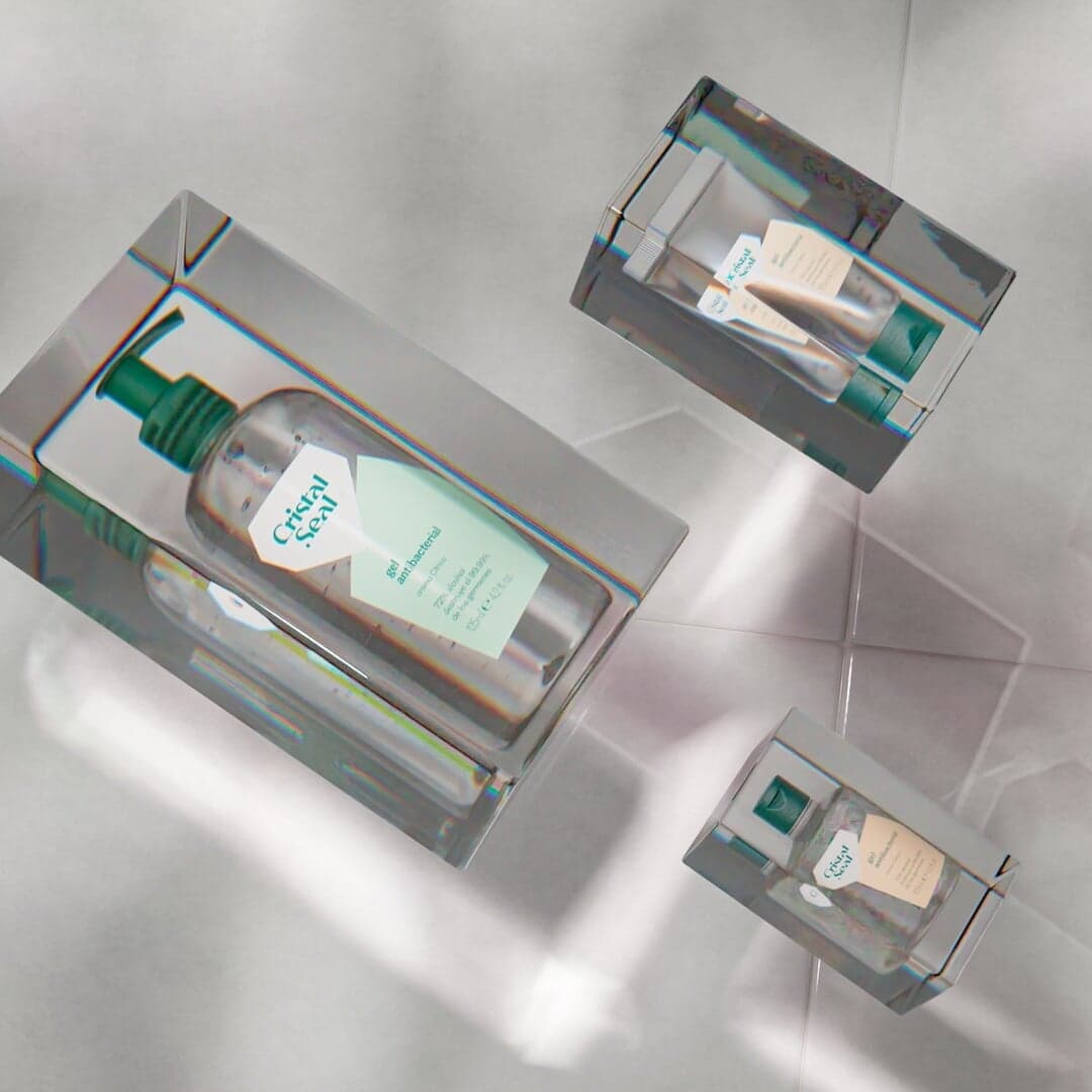 Brand Identity For Cristal Seal Cleaning Products