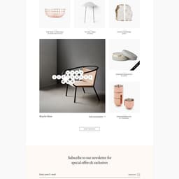 Web Design For A Fashionable Lifestyle Brand cover image