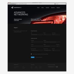 Website Design For An Automotive Innovation Conference cover image