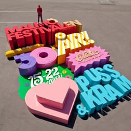 World’s Largest Identity Design For Malmö Festival cover image