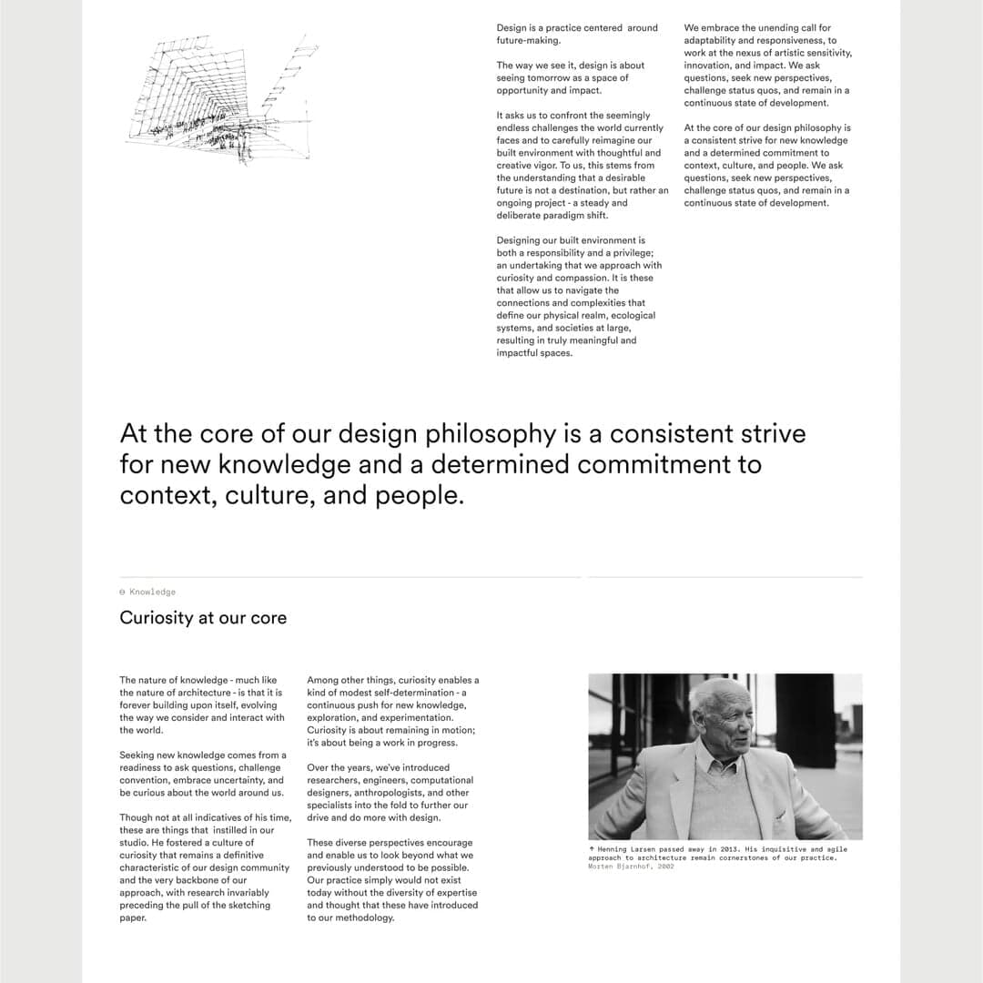 Reimagined Identity And Digital Platform For Henning Larsen