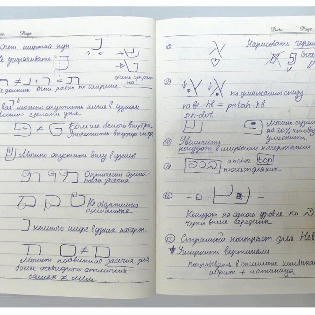 Typeface Design For Cofo Peshka