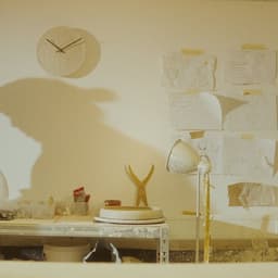 A Clock Design For A Contemporary Ceramic Timepiece Label cover image