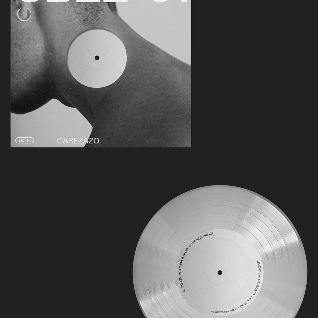 Album Artwork For Experimental Music Project Cabezazo