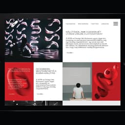 Identity Design For Budapest Design Week cover image