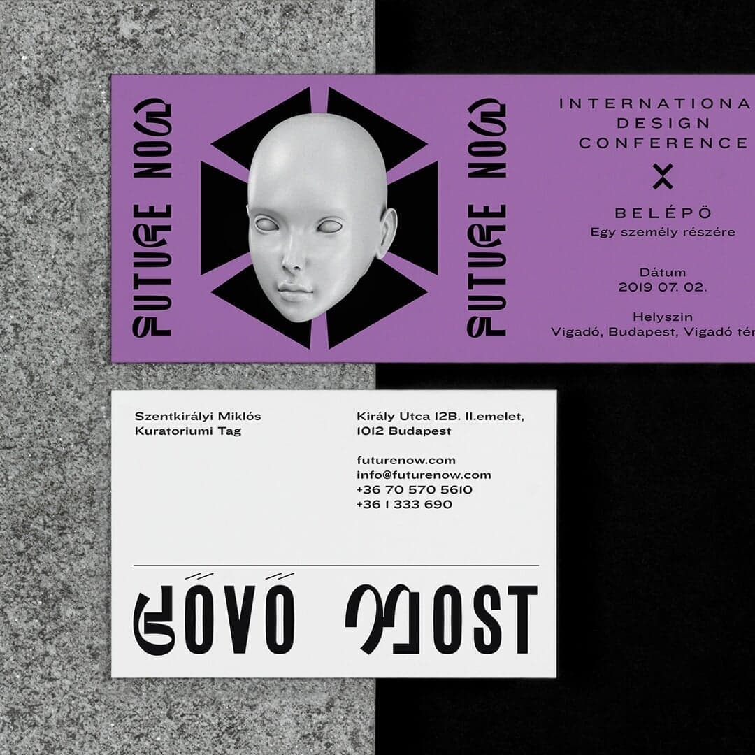 Brand Identity For Future Now Design Conference