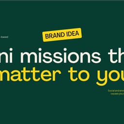 Brand Identity For A Social And Environmental Impact App cover image