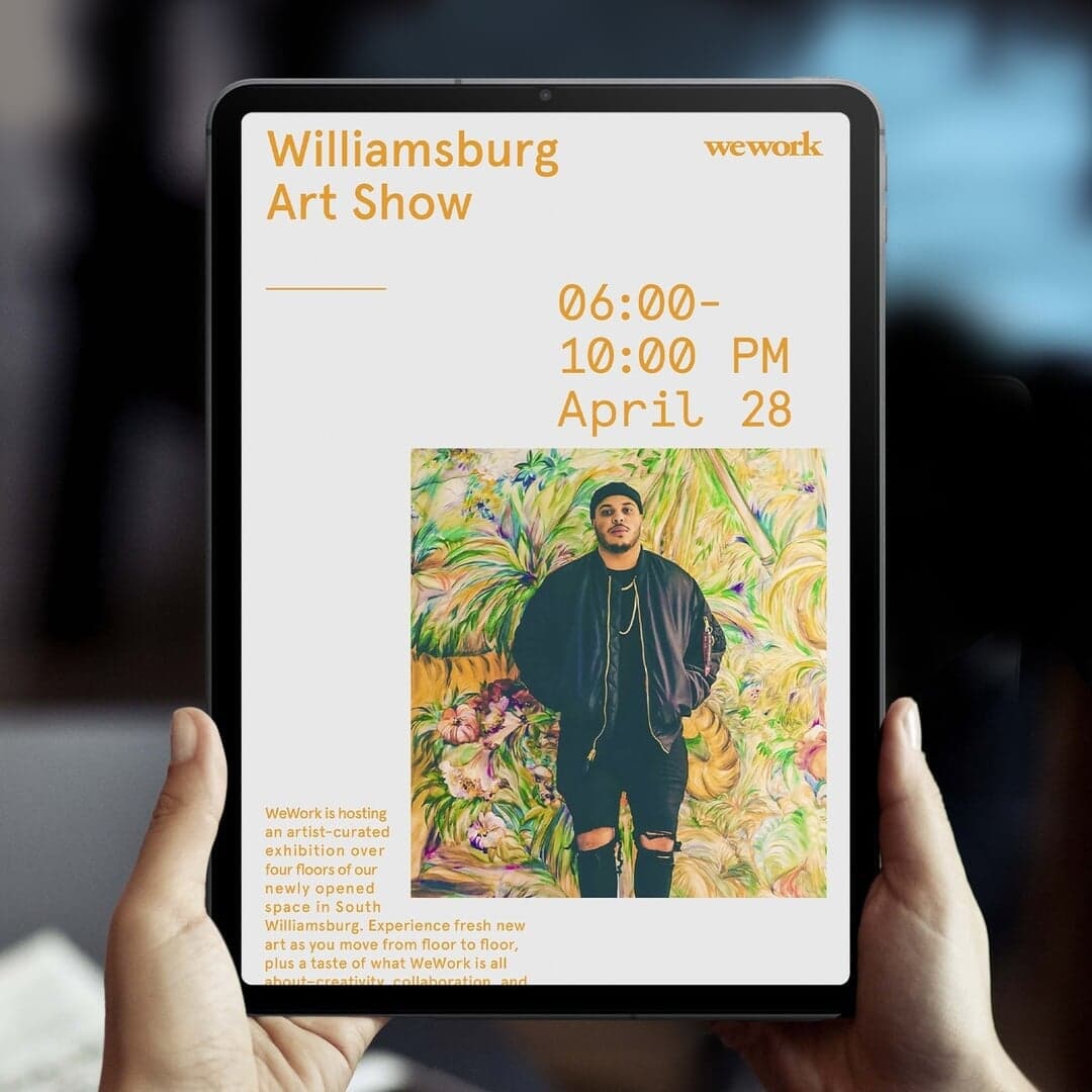 Global Visual Identity System For Wework