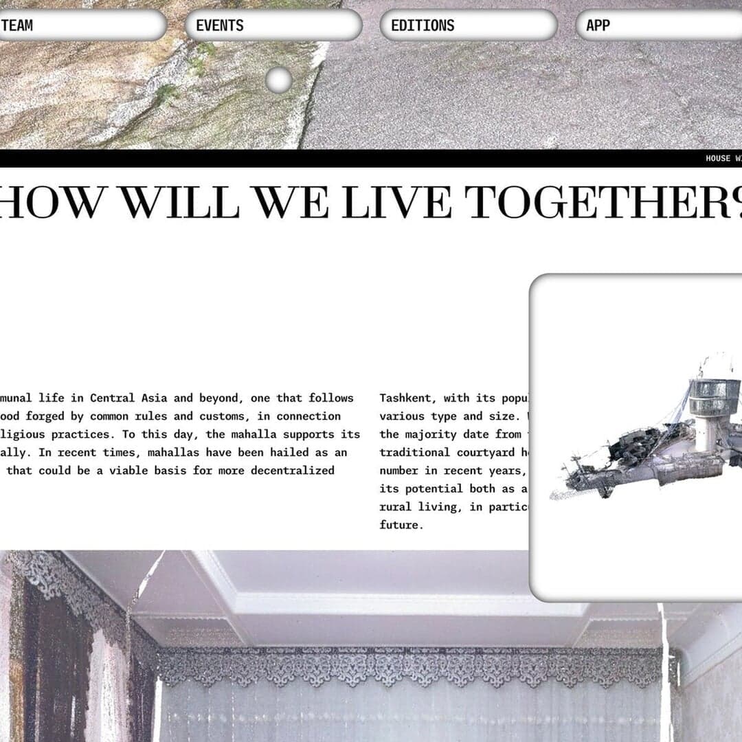 App And Website Design For Mahalla Exhibition
