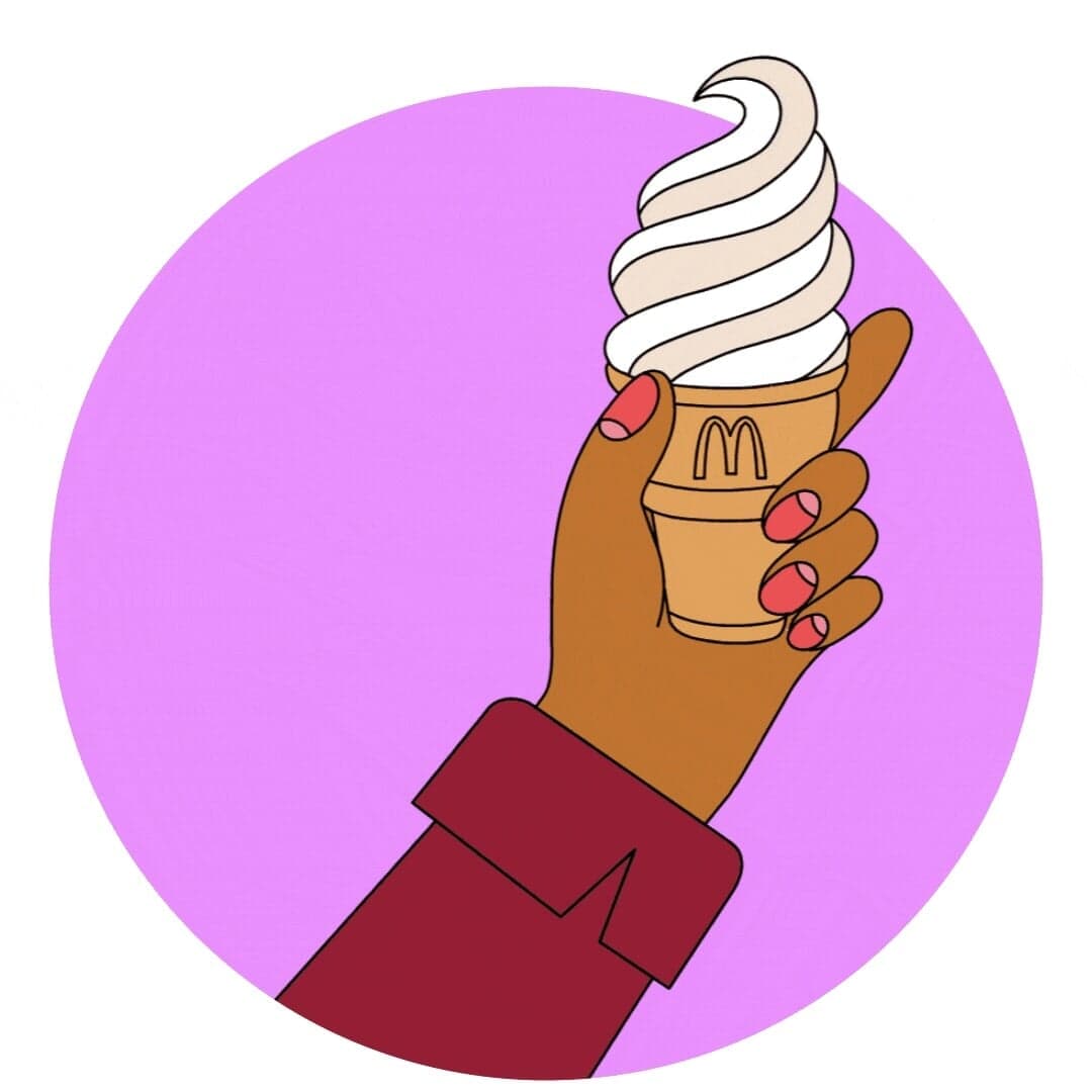 Motion Graphics Series For Mcdonald's App Campaign