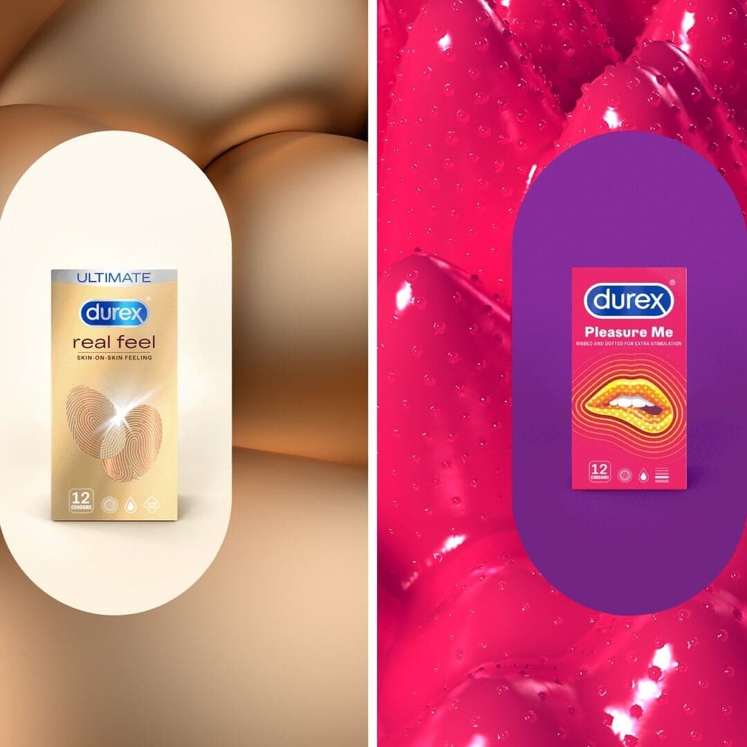 Textural Visual Identity For Durex
