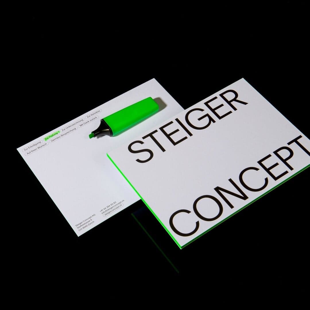Digital Identity And Website Design For Steiger Concept