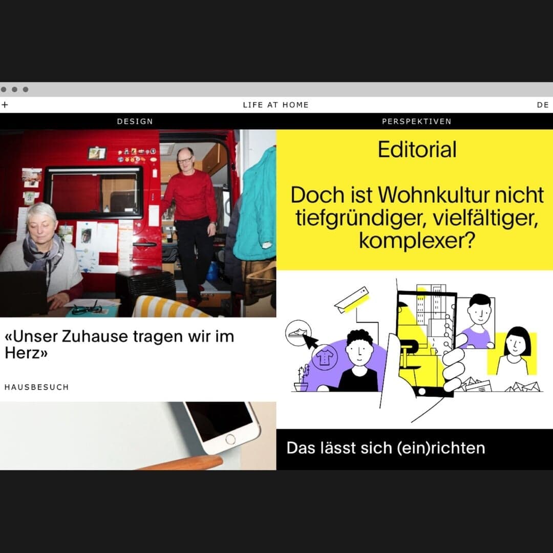 Digital Magazine Design For Ikea Life At Home