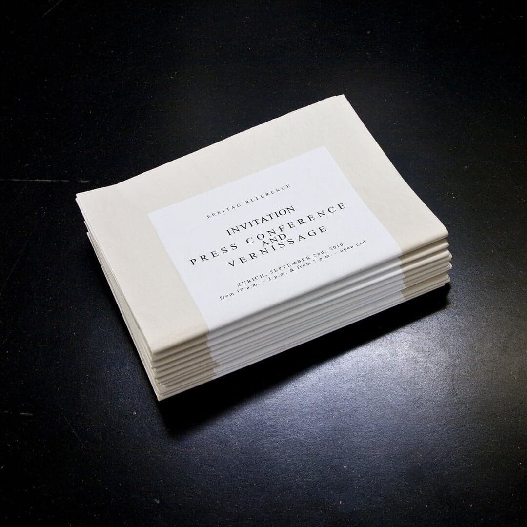 Editorial And Exhibition Design For Freitag Reference Line