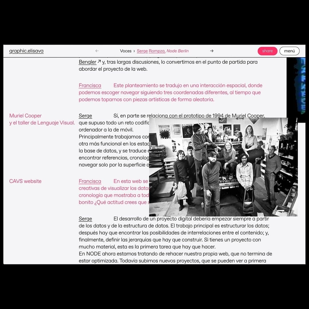 Web Design For Graphic Elisava