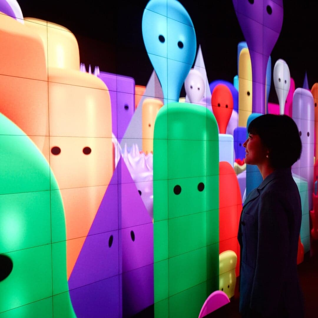 Video Wall Artwork For Hyundai Vision Hall