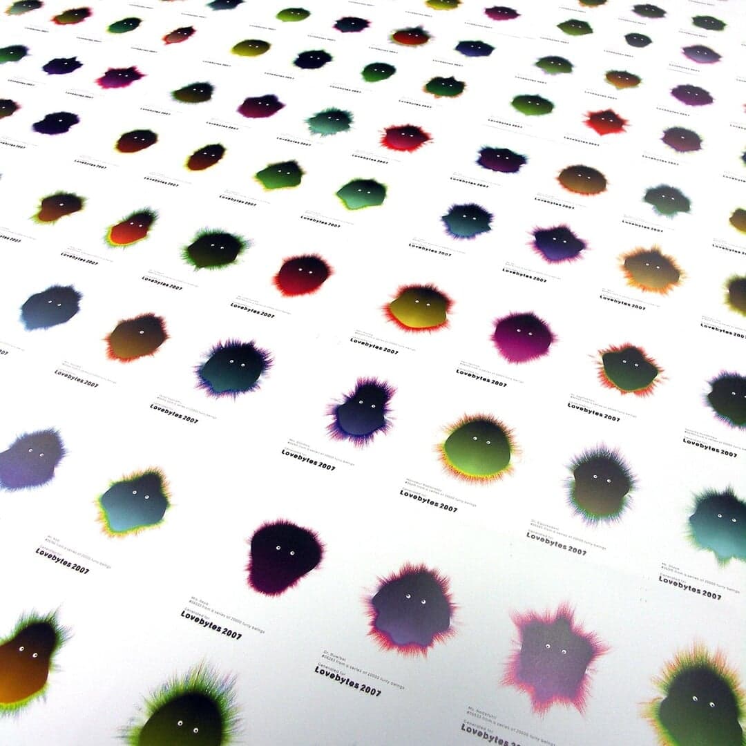 Generative Identity For Lovebytes Festival