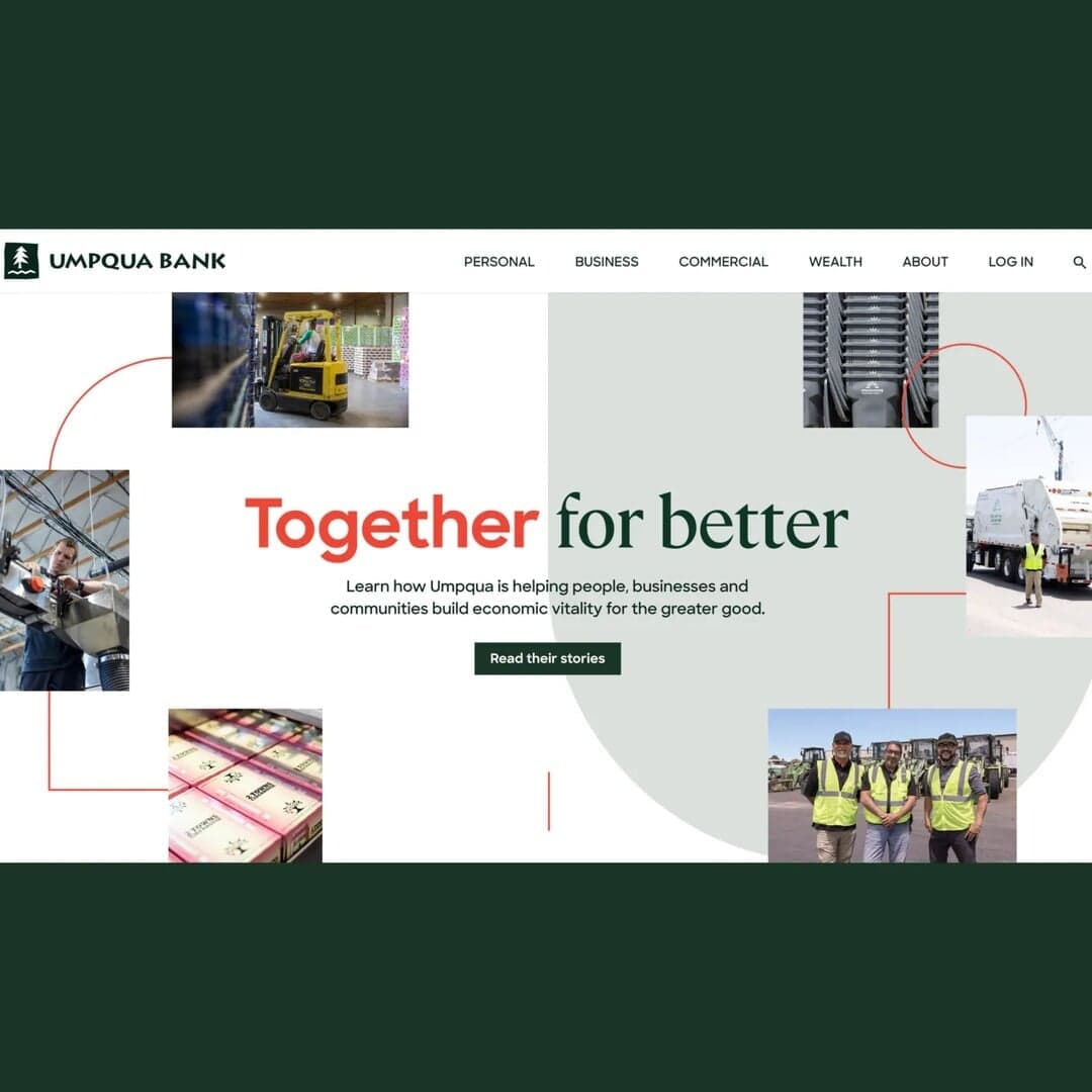 Brand Identity And Campaign For Umpqua Bank