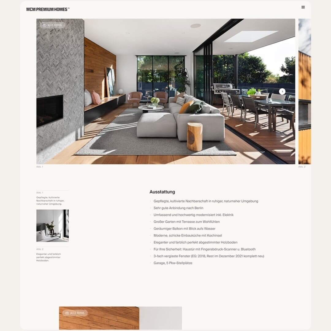 Identity And Website For A Premium Real Estate Company