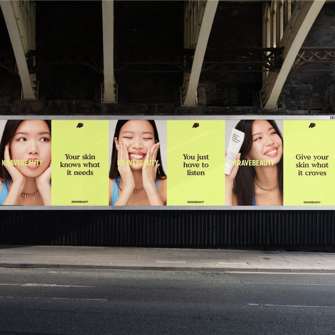 Brand Identity And Digital Experience For Kravebeauty