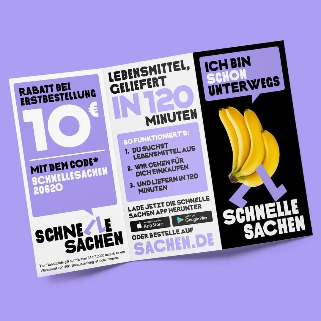 Brand Identity For A German Delivery Service