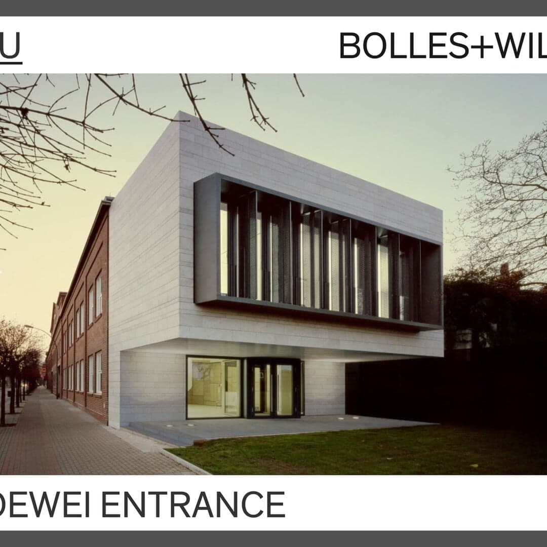Website Design For Bolles+wilson Architects