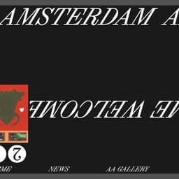 Amsterdam Art - mainstudio design work cover image