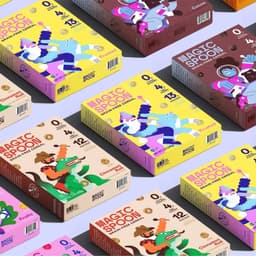 Branding And Packaging Design For A Fun Cereal Brand cover image