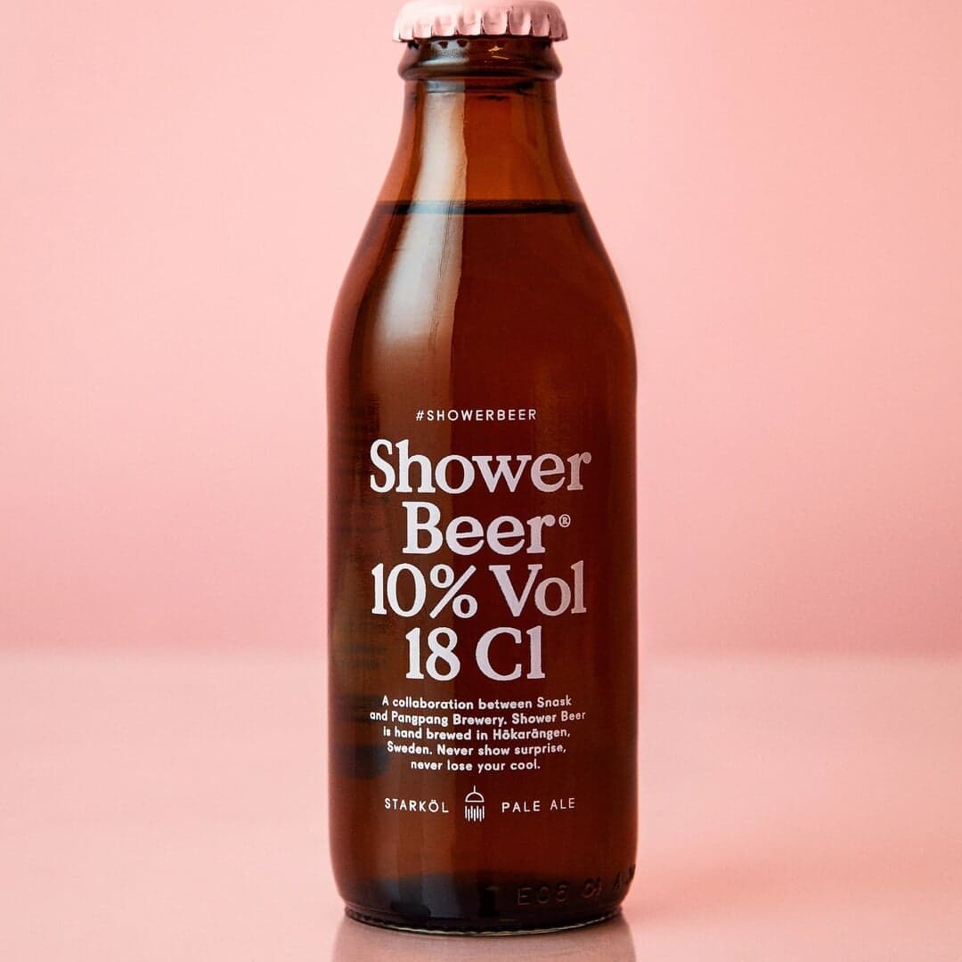 Packaging Design For Shower Beer