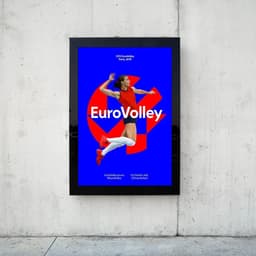 Cev Eurovolley - Alphabet design work cover image