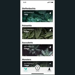 Mobile Application Design For A Plant Care Tracker cover image