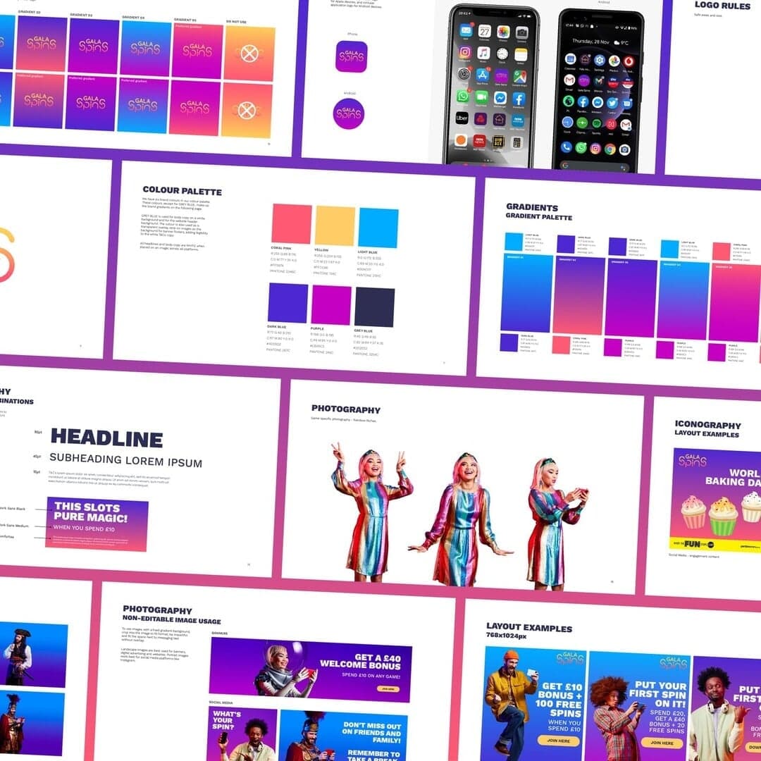 Advertising Campaign For Gala Spins