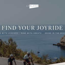 Brand Development For A High-end Luxury Cycling Experience cover image