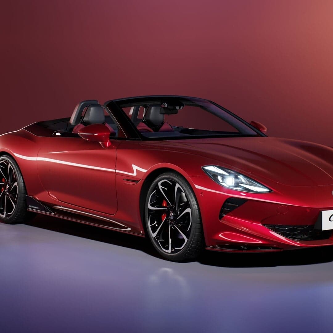 Brand And Website Launch For Mg Cyberster