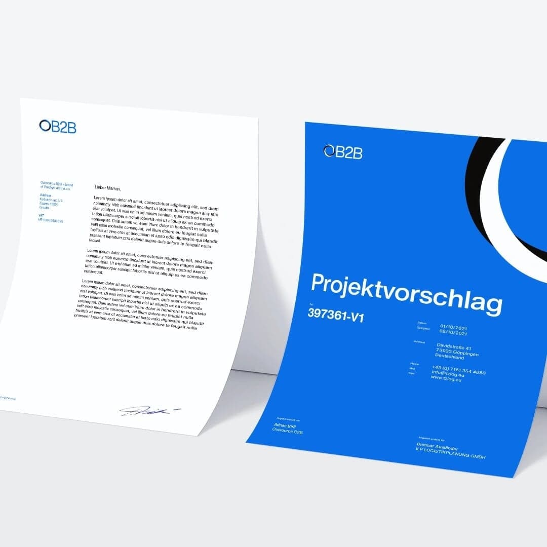 Brand Identity And Motion Design For Outsource B2b