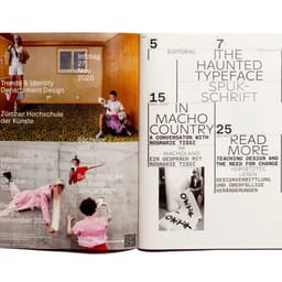 Program Magazine For A Graphic Design Festival cover image