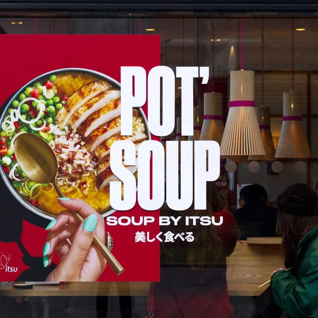 Communications Campaign For Itsu Hot Food Launch