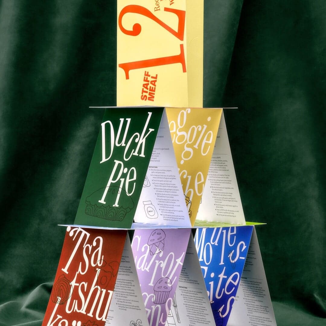 Limited Edition Cookbook Design For Wedge