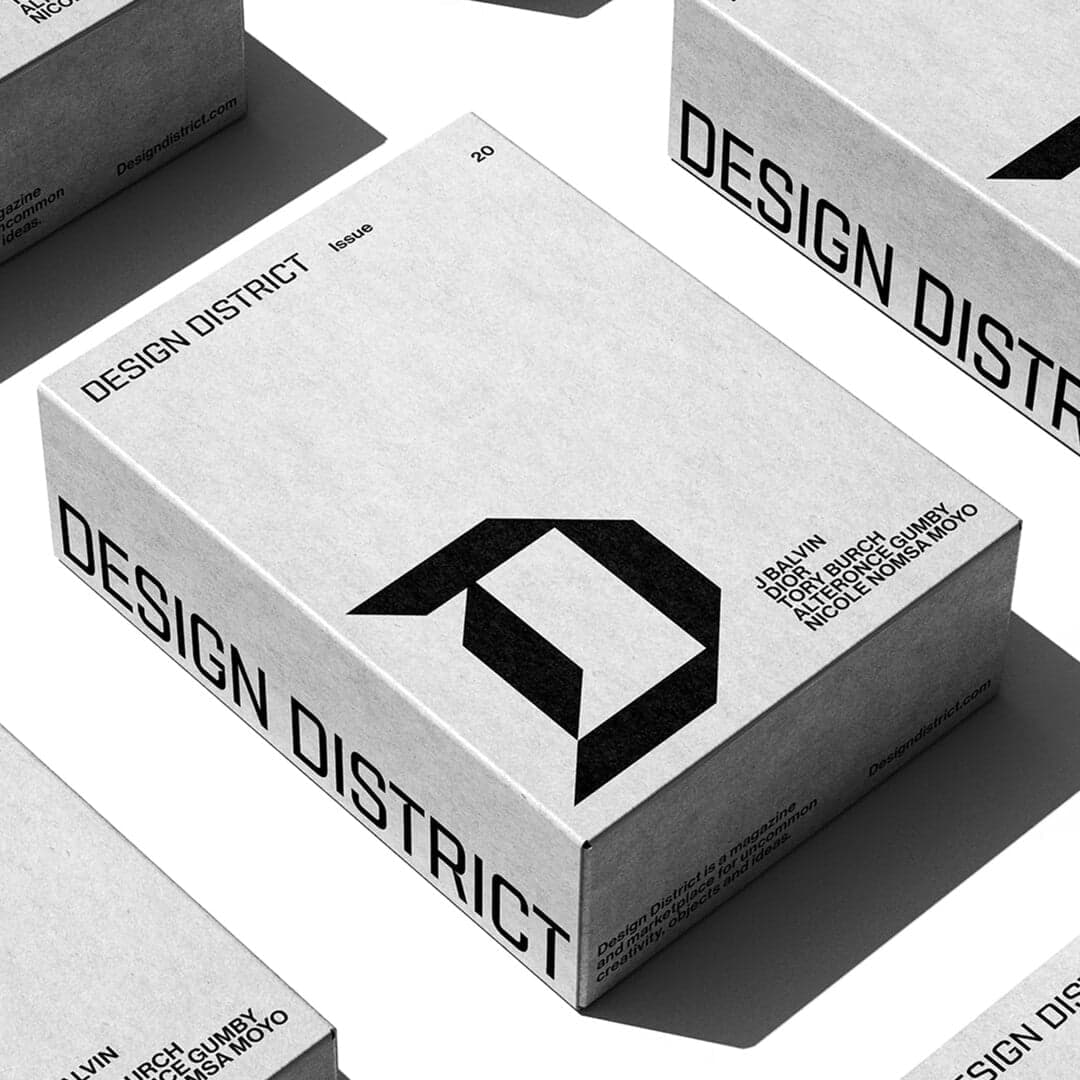 Brand Identity And Digital Experience For Design District Magazine