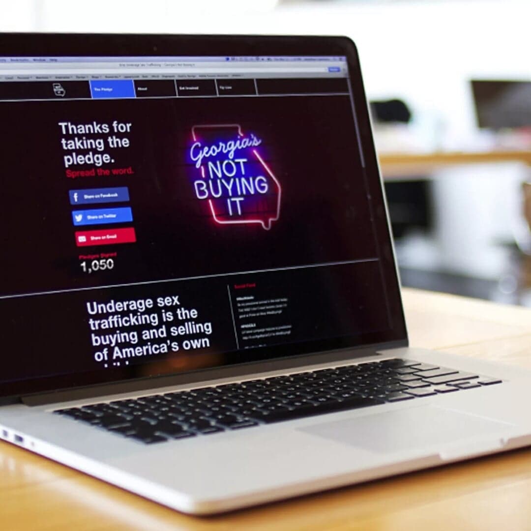 Awareness Campaign Branding For Georgia Anti-trafficking Initiative