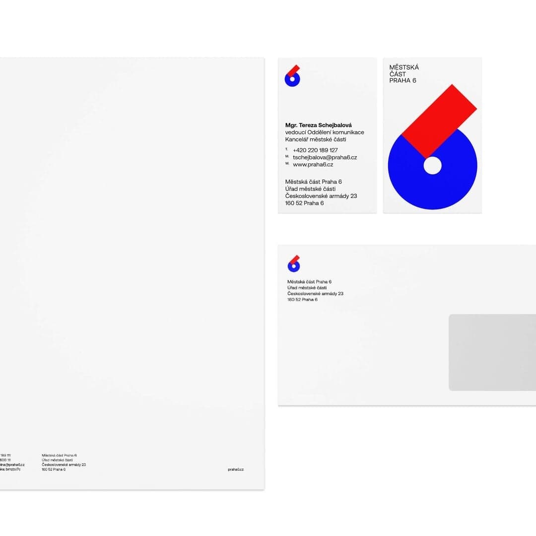Visual Identity For The Prague 6 District