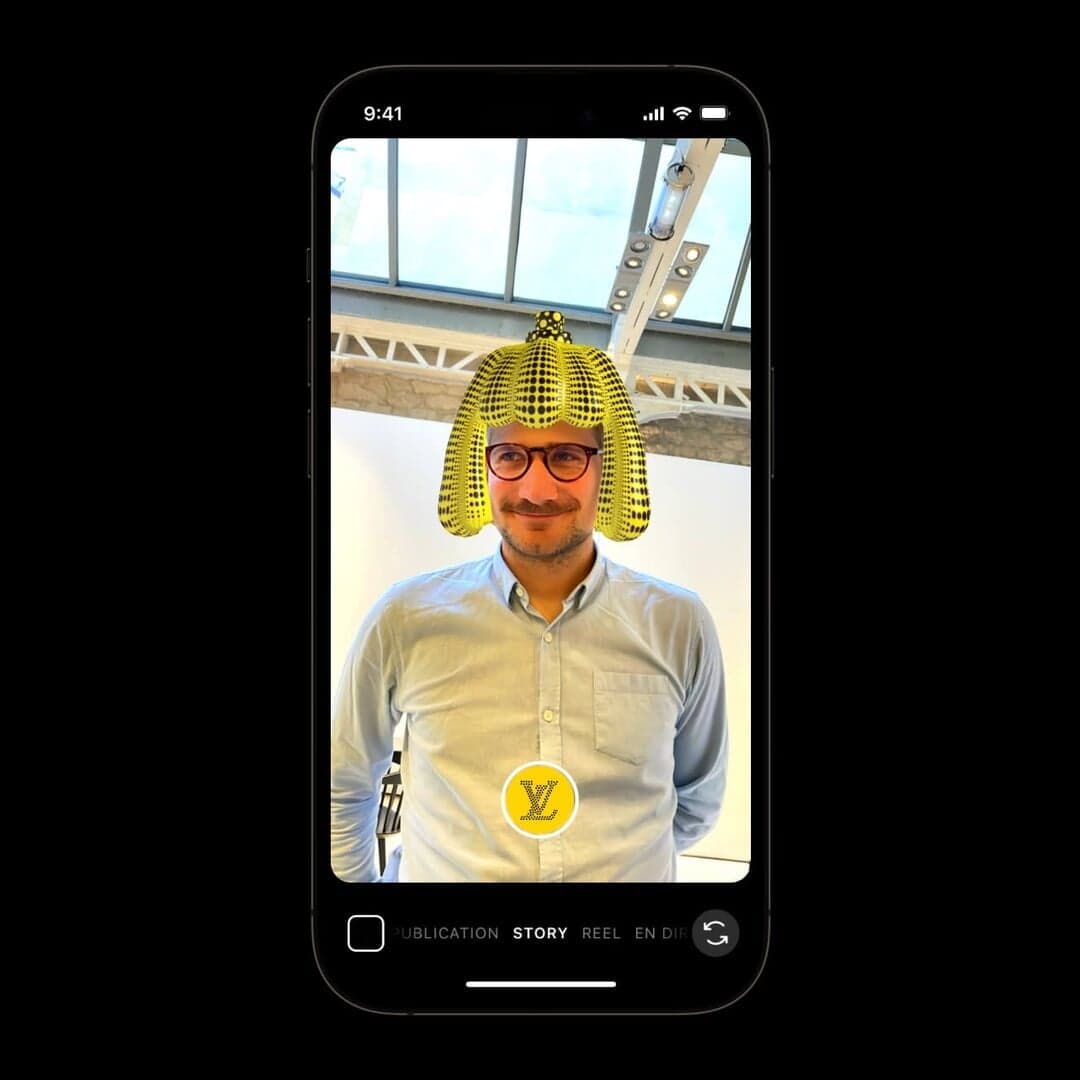 Digital Experience For Louis Vuitton X Yayoi Kusama Collaboration