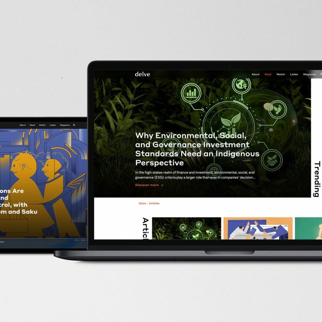 Website Redesign For Mcgill University's Delve Publication