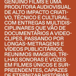 Visual Identity For An Audiovisual Production Company cover image