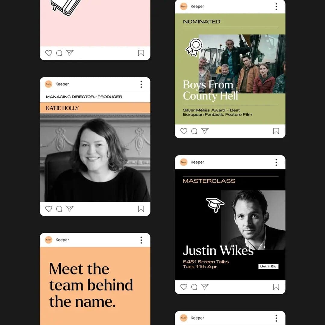 Brand Identity For Keeper Pictures