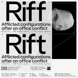 Typeface Design For Es Klarheit Kurrent cover image