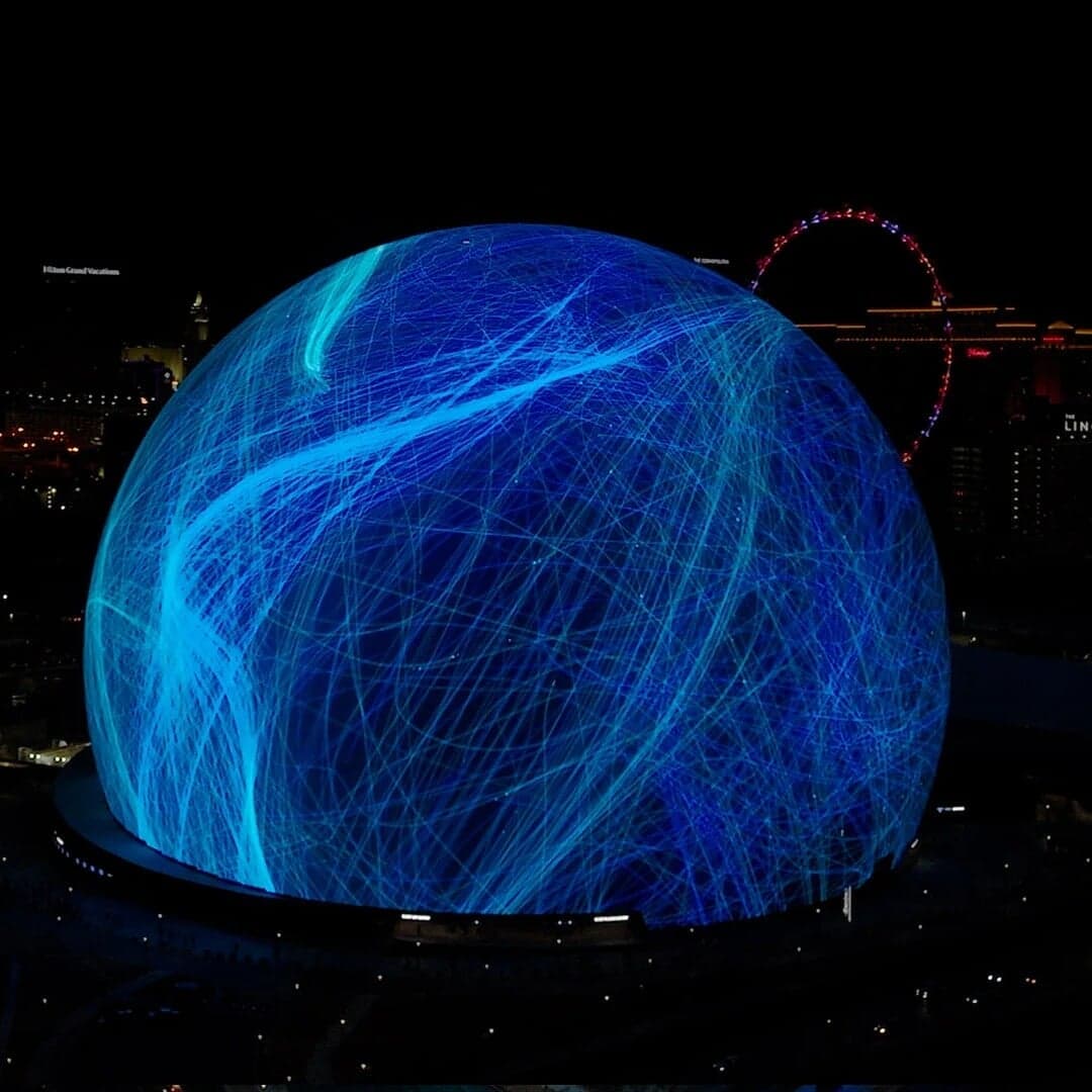 Immersive Cgi Installation For The Sphere In Las Vegas