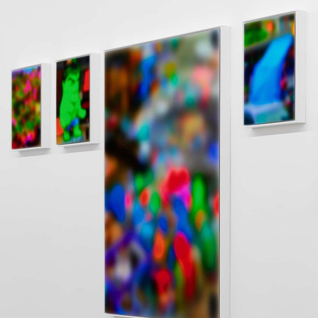 Exhibition Design For Colorzenith By Luca Napoli